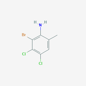 2-Bromo-3,4-dichloro-6-methylaniline