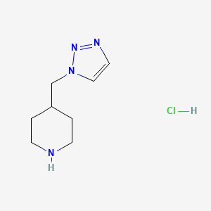 4-(1H-1,2,3-triazol-1-ylmethyl)piperidine hydrochloride