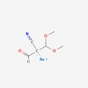 3,3-Dimethoxy-2-(hydroxymethylene)propionitrile sodium salt