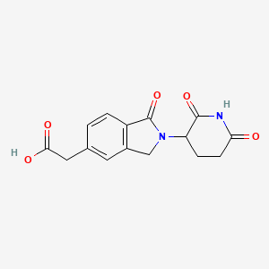 2-[2-(2,6-Dioxopiperidin-3-yl)-1-oxo-3H-isoindol-5-yl]acetic acid