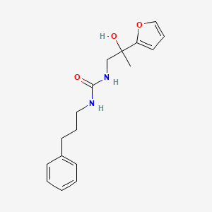 1-(2-(Furan-2-yl)-2-hydroxypropyl)-3-(3-phenylpropyl)urea
