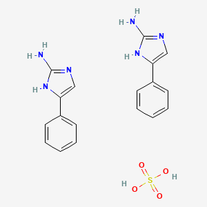 4-Phenyl-1H-imidazol-2-amine hemisulfate