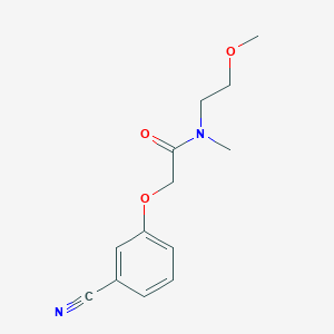 2-(3-Cyanophenoxy)-N-(2-methoxyethyl)-N-methylacetamide