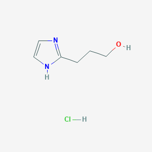 3-(1H-Imidazol-2-yl)propan-1-ol hydrochloride