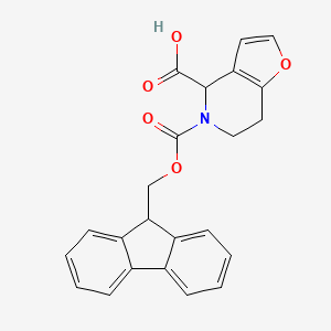 5-{[(9H-fluoren-9-yl)methoxy]carbonyl}-4H,5H,6H,7H-furo[3,2-c]pyridine-4-carboxylic acid