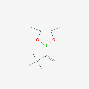 2-(3,3-Dimethylbut-1-EN-2-YL)-4,4,5,5-tetramethyl-1,3,2-dioxaborolane
