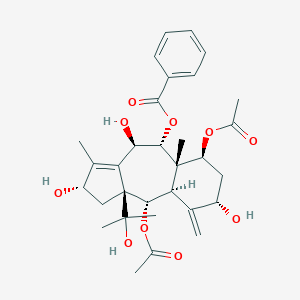 9-Deacetyl-9-benzoyl-10-debenzoyltaxchinin A