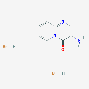3-Aminopyrido[1,2-a]pyrimidin-4-one;dihydrobromide