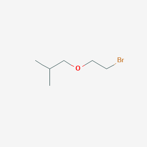 molecular formula C6H13BrO B2454644 1-(2-bromoethoxy)-2-methylpropane CAS No. 4963-16-0
