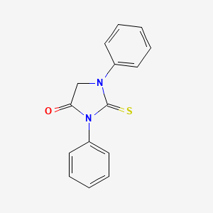 molecular formula C15H12N2OS B2455103 1,3-Diphenyl-2-thioxoimidazolidin-4-one 