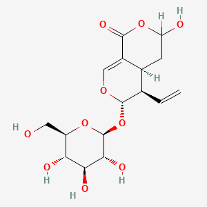molecular formula C16H22O10 B2455168 Secologanic acid 