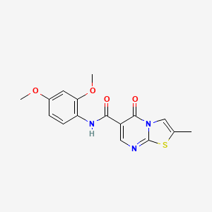 N-(2,4-dimethoxyphenyl)-2-methyl-5-oxo-5H-thiazolo[3,2-a]pyrimidine-6-carboxamide