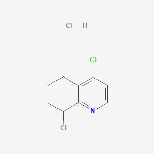 4,8-Dichloro-5,6,7,8-tetrahydroquinoline hydrochloride