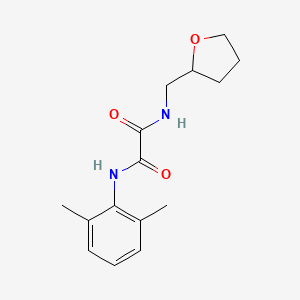 N-(2,6-dimethylphenyl)-N'-(tetrahydrofuran-2-ylmethyl)ethanediamide