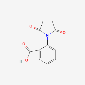 molecular formula C11H9NO4 B2455288 2-(2,5-dioxopyrrolidin-1-yl)benzoic Acid CAS No. 80022-74-8