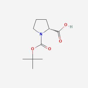 molecular formula C10H17NO4 B2455296 Boc-D-proline CAS No. 140148-70-5; 15761-39-4; 37784-17-1; 37784-17-1; 58617-29-1