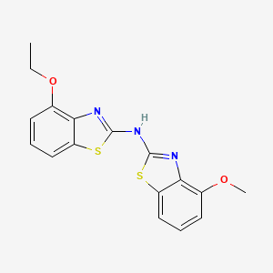 4-ethoxy-N-(4-methoxybenzo[d]thiazol-2-yl)benzo[d]thiazol-2-amine