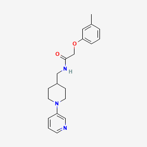 N-((1-(pyridin-3-yl)piperidin-4-yl)methyl)-2-(m-tolyloxy)acetamide