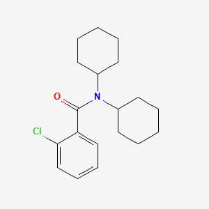 2-chloro-N,N-dicyclohexylbenzamide