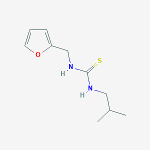 B2456333 1-(Furan-2-ylmethyl)-3-(2-methylpropyl)thiourea CAS No. 518995-52-3