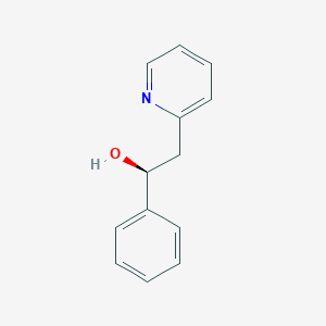 molecular formula C13H13NO B2456417 (1S)-1-phenyl-2-(pyridin-2-yl)ethan-1-ol CAS No. 135384-53-1