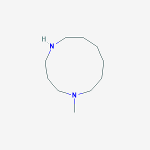 molecular formula C10H22N2 B2456459 1-Methyl-1,5-diazacycloundecane CAS No. 2138384-60-6