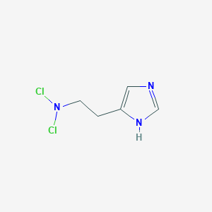 molecular formula C5H7Cl2N3 B024565 Histamine dichloramine CAS No. 109241-52-3