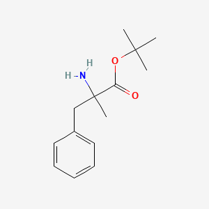Tert-butyl 2-amino-2-methyl-3-phenylpropanoate