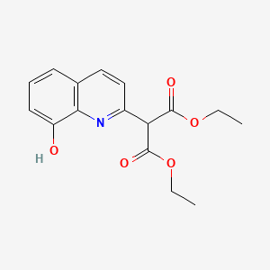 Diethyl (8-hydroxyquinolin-2-yl)malonate