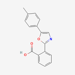 2-[5-(4-methylphenyl)-1,3-oxazol-2-yl]benzoic Acid