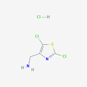 (2,5-Dichloro-1,3-thiazol-4-yl)methanamine;hydrochloride