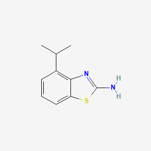 molecular formula C10H12N2S B2456862 4-Isopropylbenzo[d]thiazol-2-amine CAS No. 1024490-13-8