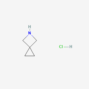 molecular formula C5H10ClN B2456867 5-Azaspiro[2.3]hexane hydrochloride CAS No. 1536169-63-7