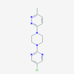 3-[4-(5-Chloropyrimidin-2-yl)piperazin-1-yl]-6-methylpyridazine