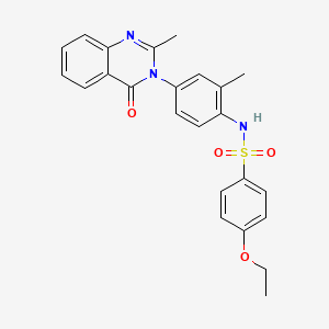 4-ethoxy-N-(2-methyl-4-(2-methyl-4-oxoquinazolin-3(4H)-yl)phenyl)benzenesulfonamide