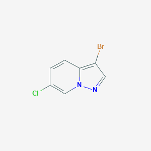 3-Bromo-6-chloropyrazolo[1,5-a]pyridine