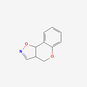 molecular formula C10H9NO2 B2456953 4,9b-dihydro-3aH-chromeno[3,4-d]isoxazole CAS No. 1049119-59-6