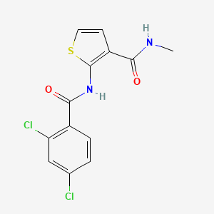 2-(2,4-dichlorobenzamido)-N-methylthiophene-3-carboxamide