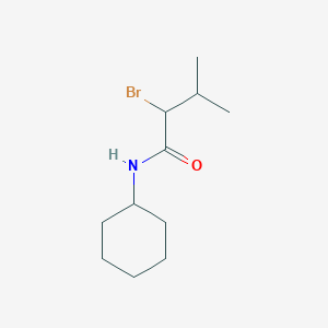 2-bromo-N-cyclohexyl-3-methylbutanamide