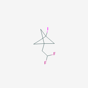 1-(2,2-Difluoroethyl)-3-iodobicyclo[1.1.1]pentane