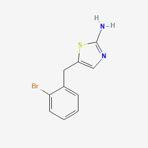 5-(2-Bromobenzyl)-1,3-thiazol-2-amine