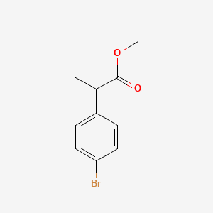 molecular formula C10H11BrO2 B2457167 Methyl 2-(4-bromophenyl)propanoate CAS No. 83636-46-8
