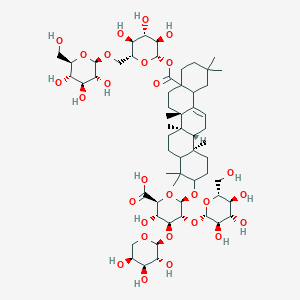 molecular formula C59H94O28 B024575 Hemsloside H1 CAS No. 102146-27-0