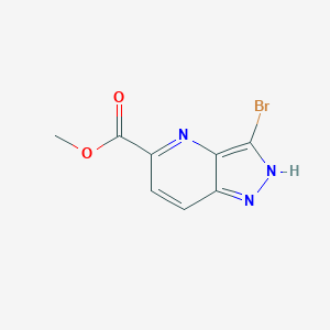 Methyl 3-bromo-1H-pyrazolo[4,3-b]pyridine-5-carboxylate