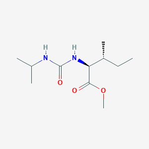 molecular formula C11H22N2O3 B2457623 methyl (2s,3r)-2-{[(isopropylamino)carbonyl]amino}-3-methylpentanoate CAS No. 1491146-18-9