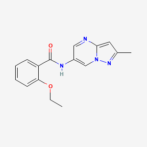 2-ethoxy-N-(2-methylpyrazolo[1,5-a]pyrimidin-6-yl)benzamide