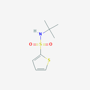 molecular formula C8H13NO2S2 B024577 N-tert-Butyl-2-thiophenesulfonamide CAS No. 100342-30-1