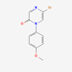 5-Bromo-1-(4-methoxyphenyl)pyrazin-2(1H)-one