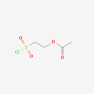 2-(Chlorosulfonyl)ethyl acetate