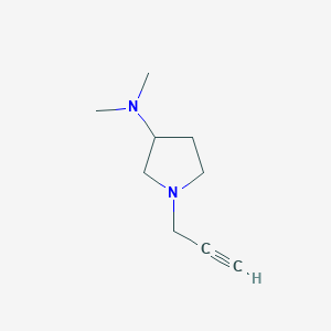 N,N-dimethyl-1-(prop-2-yn-1-yl)pyrrolidin-3-amine